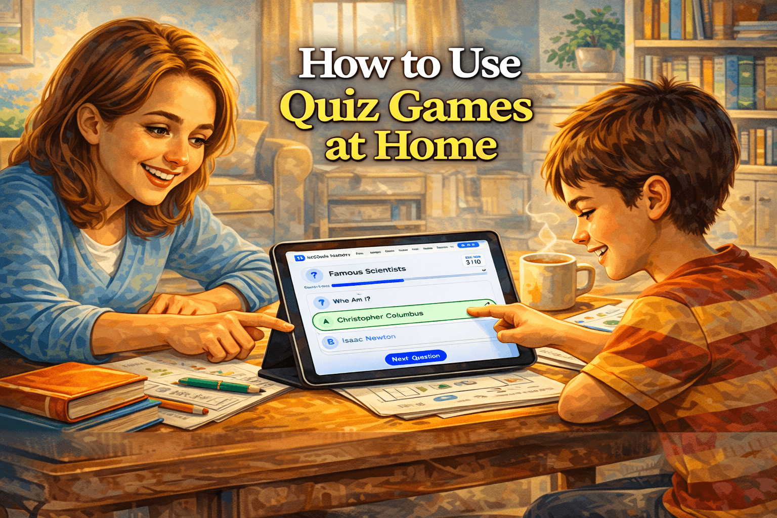 How to Use Quiz Games at Home